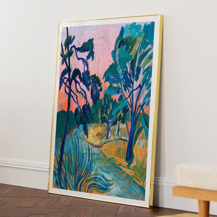 Blooming Oasis Landscape Art