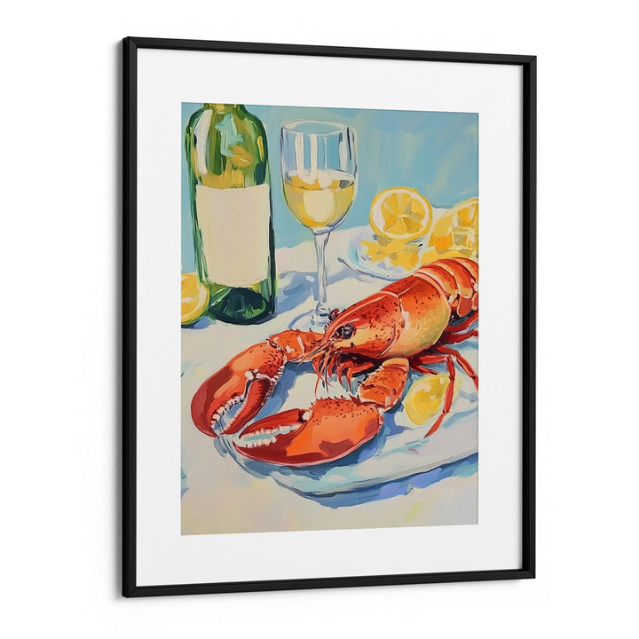 Lobster and Wine Still Life