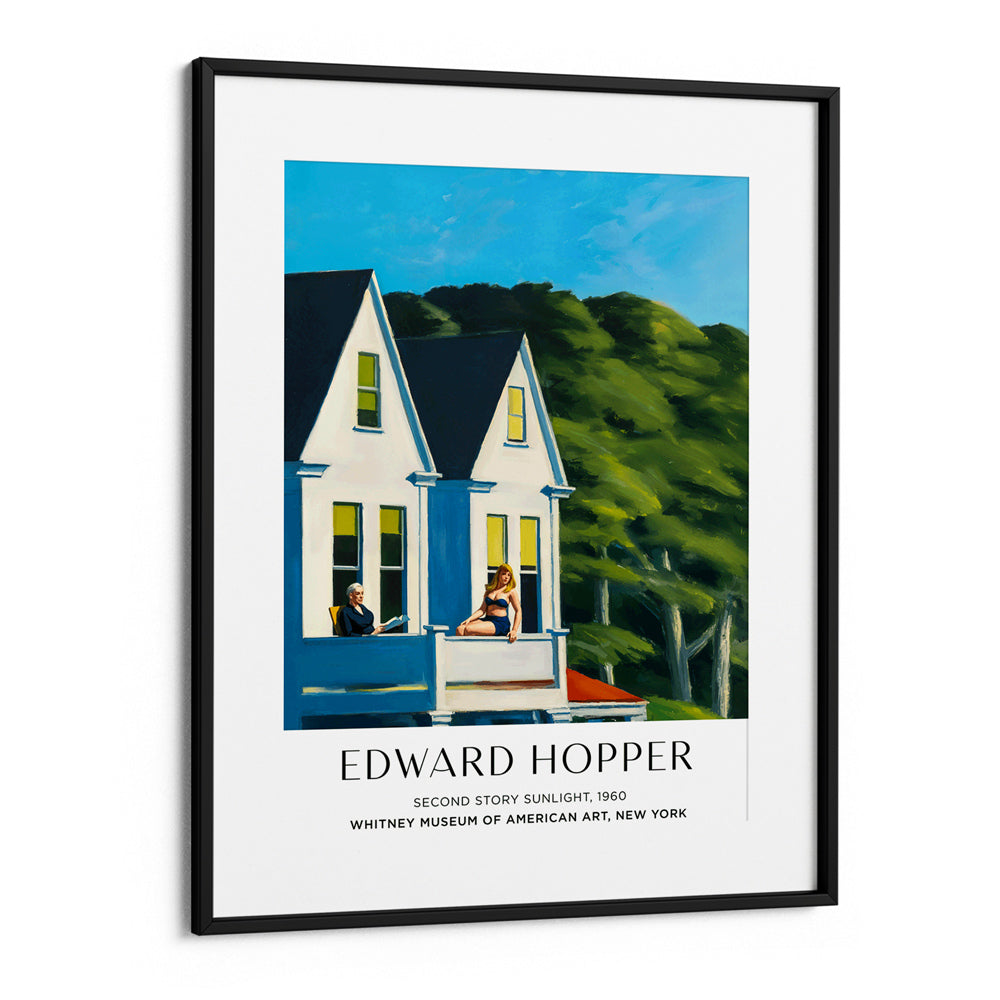 Edward Hopper - Second Story Sunlight Exhibition Poster - XS / Matte Paper / Rolled Art - Nook At You