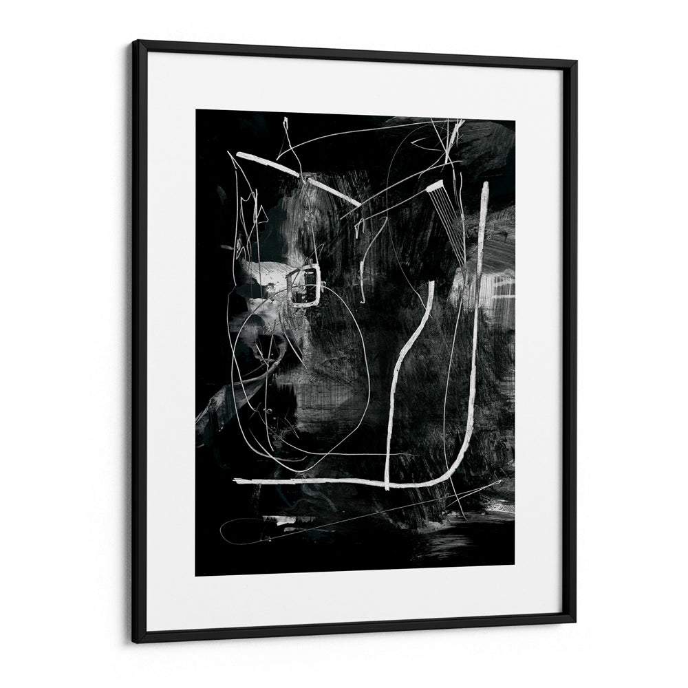 Mono Canvas Painting-Black Frame With Mount-Nook At You