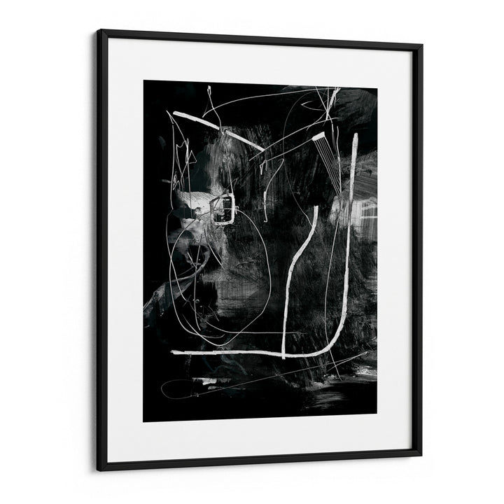 Mono Canvas Painting-Black Frame With Mount-Nook At You