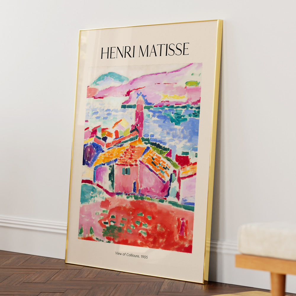 HENRI MATISSE - View of Collioure, 1905 Exhibition Poster - XS / Matte Paper / Rolled Art - Nook At You