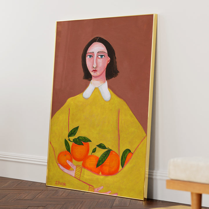 Lady with Oranges