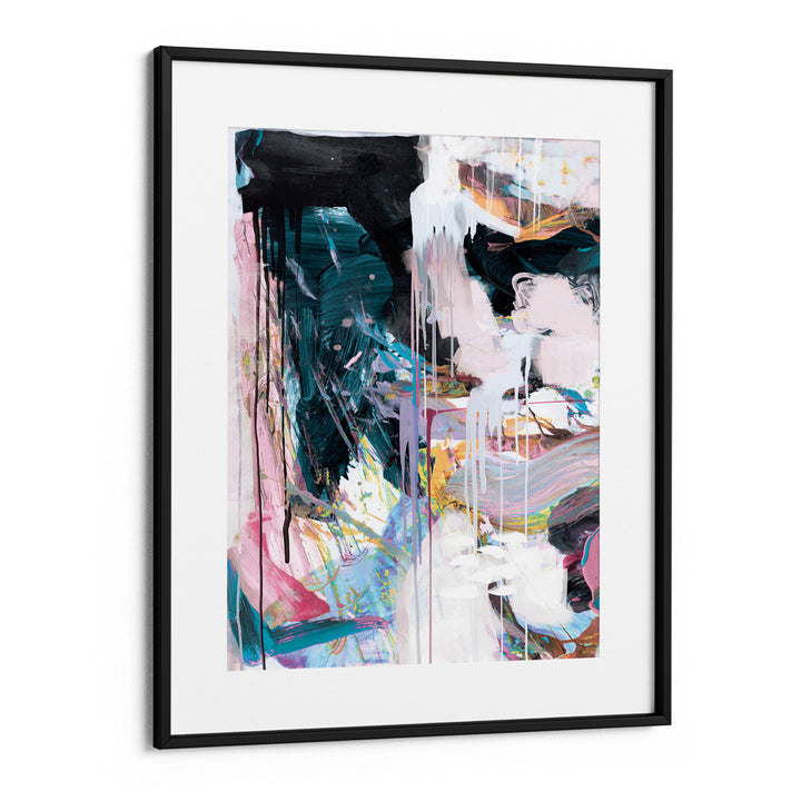 Statement No. 2 Canvas Painting-Black Frame With Mount-Nook At You