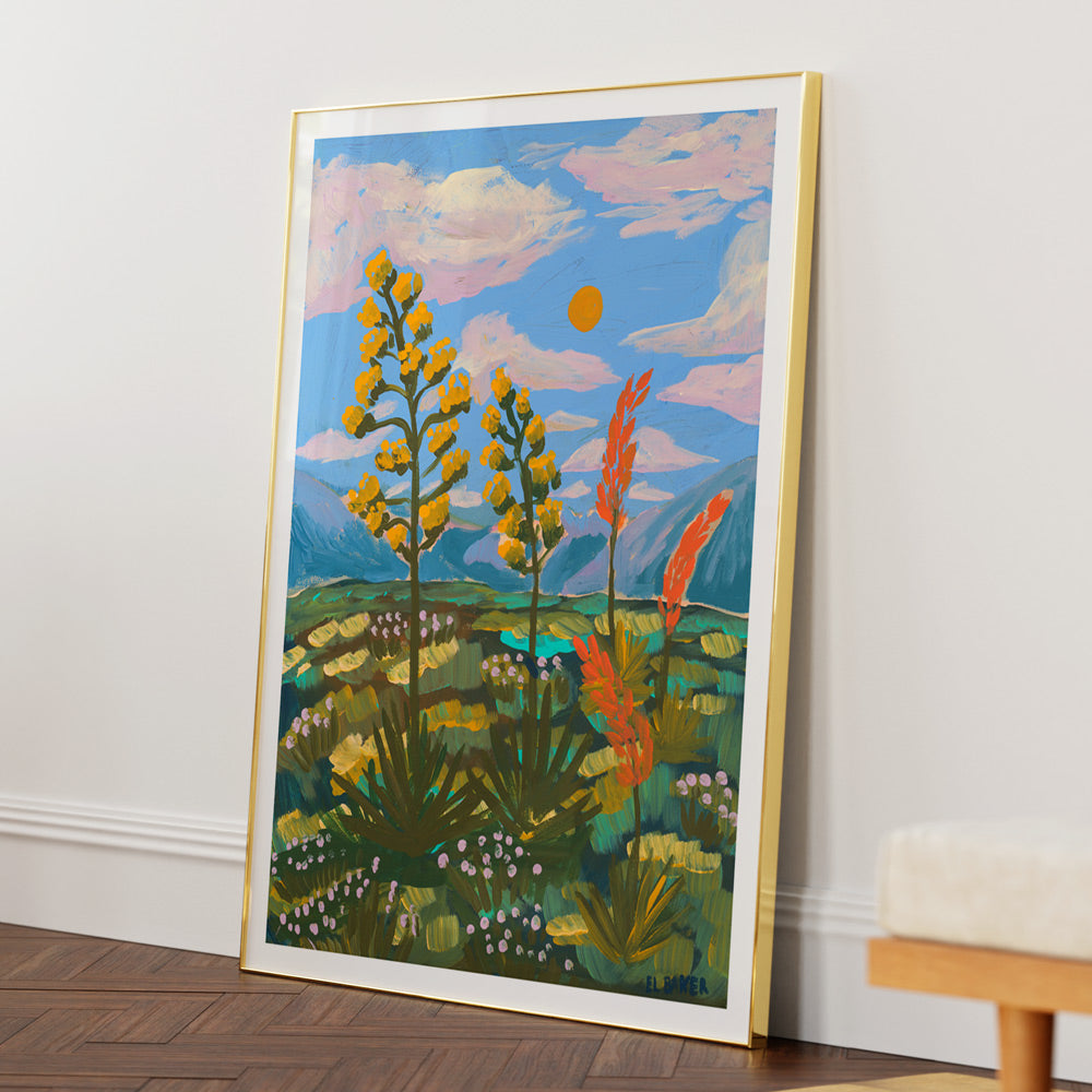 Fields Of Love Landscape Wall Art Painting Scenery Painting