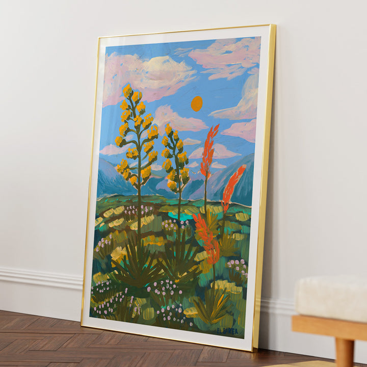 Fields Of Love Landscape Wall Art Painting Scenery Painting