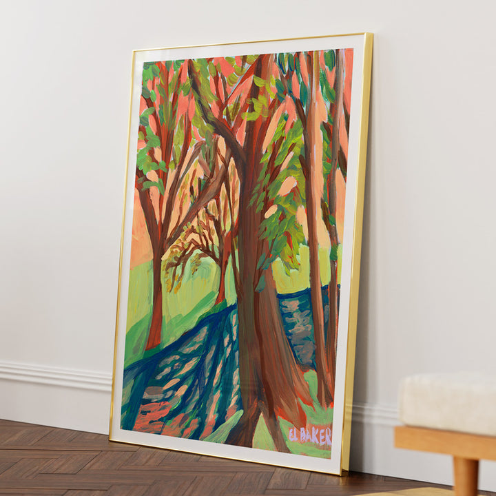 Enchanted Forest Landscape Art