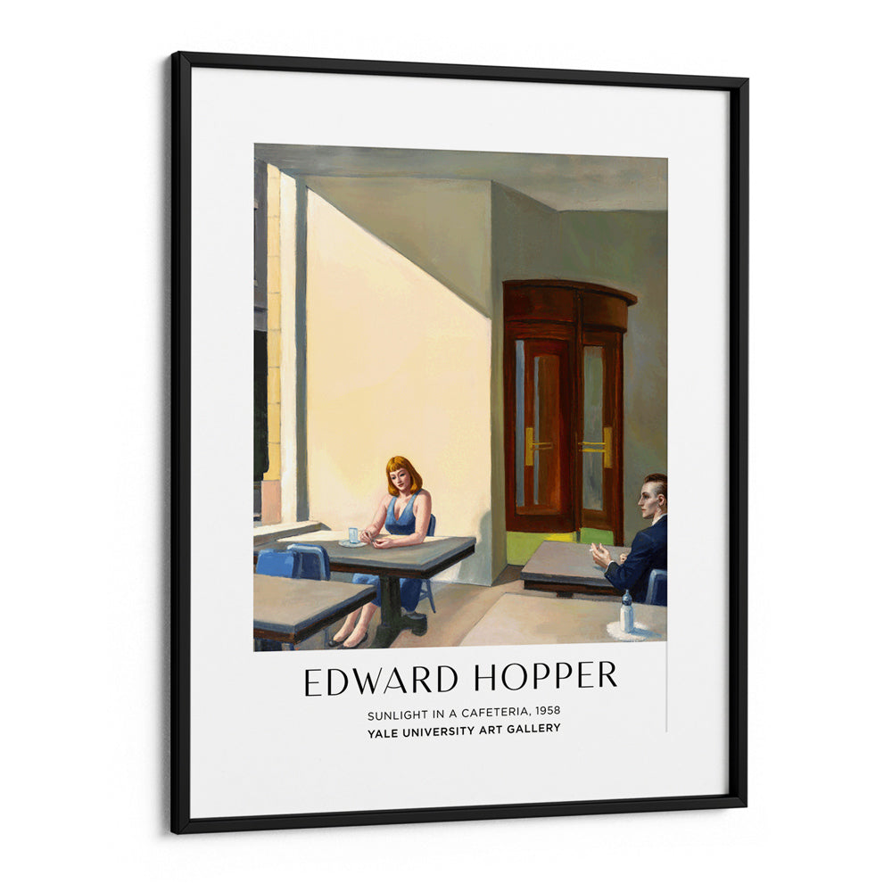 Edward Hopper - Sunlight in a cafeteria - XS / Matte Paper / Rolled Art - Nook At You