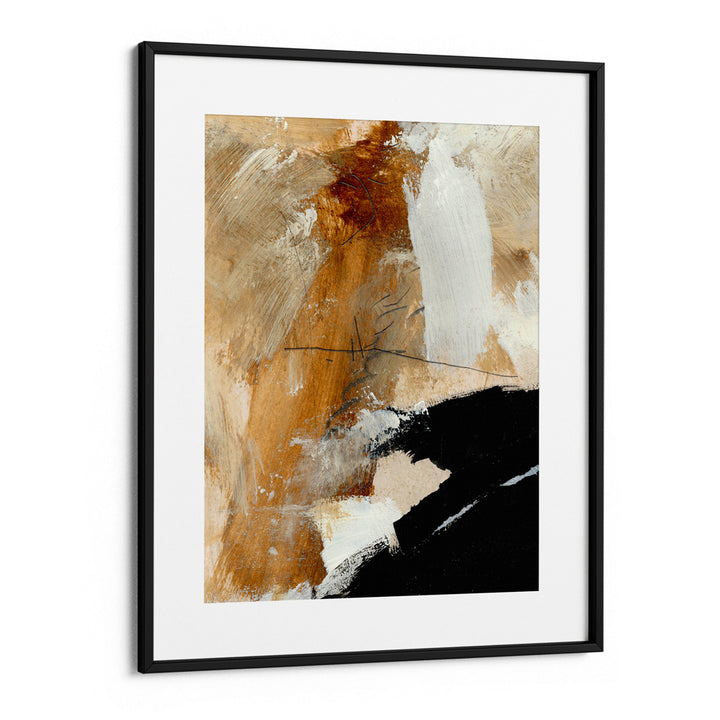 Underneath Abstract Artwork-Black Frame With Mount-Nook At You