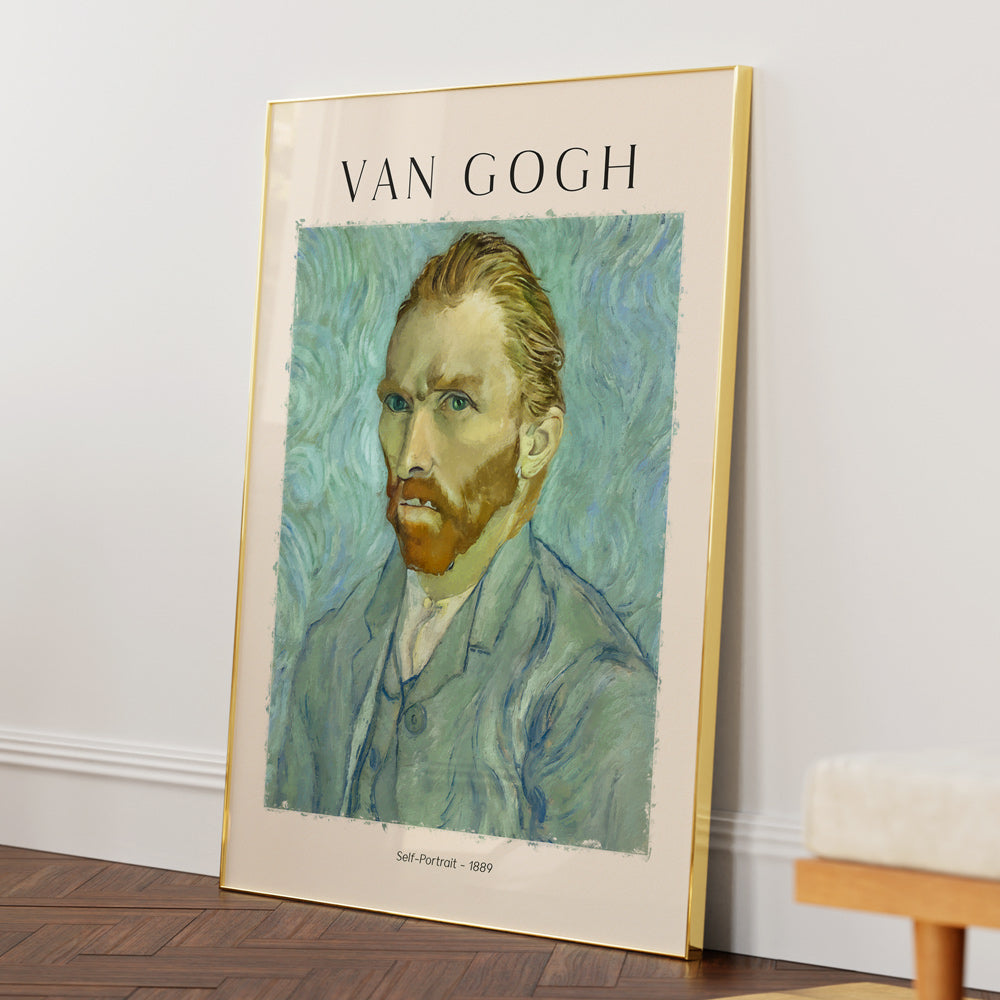 Vincent Van Gogh - Self-Portrait (1889) Famous Painting