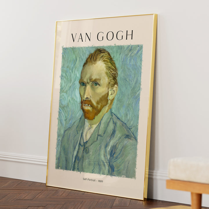Vincent Van Gogh - Self-Portrait (1889) Famous Painting