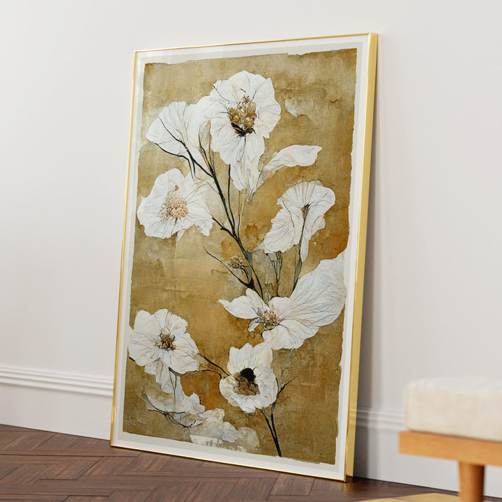 White Dry Flowers