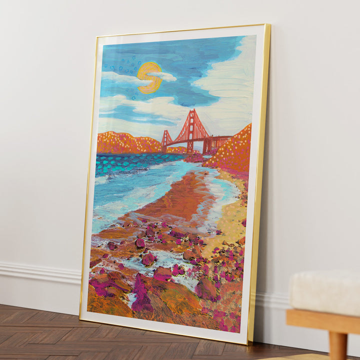 Sunset Serenity Nature Canvas Paintings