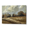 Oak Trees Moody Landscape Wall Art for Living Room