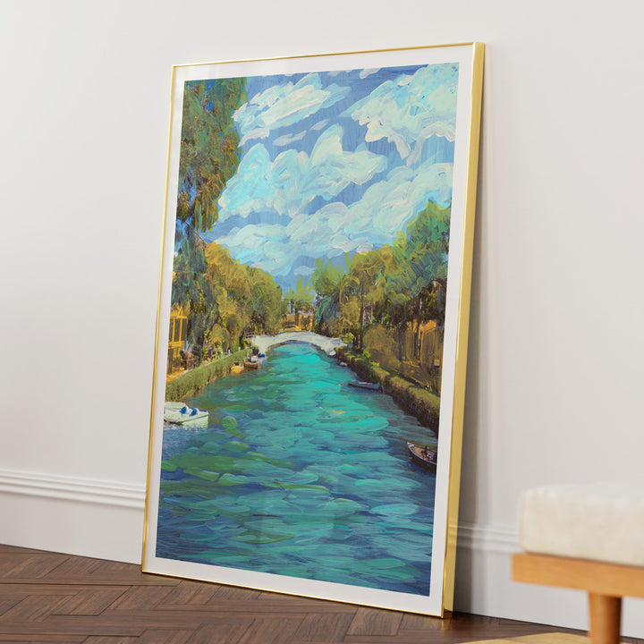 Canal Vision Art Landscape Painting