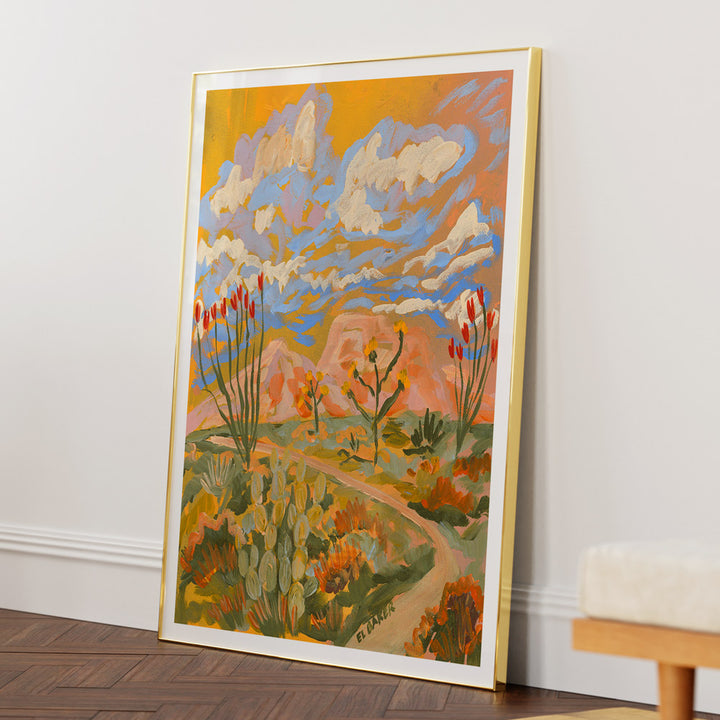 Lush Landscapes Nature Canvas Paintings
