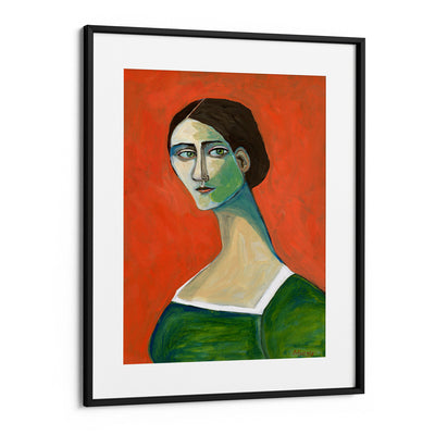 Vintage Woman In Green