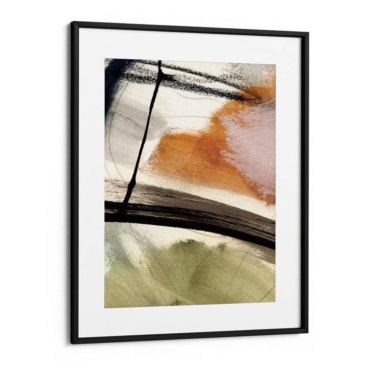 Light No. 2 Canvas Painting-Black Frame With Mount-Nook At You