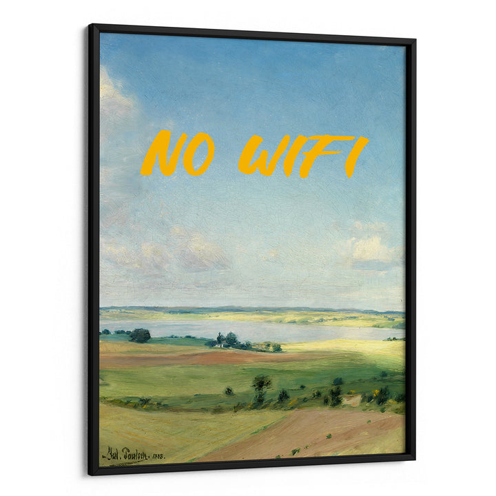 No Wifi Landscape Wall Art Painting Scenery Painting