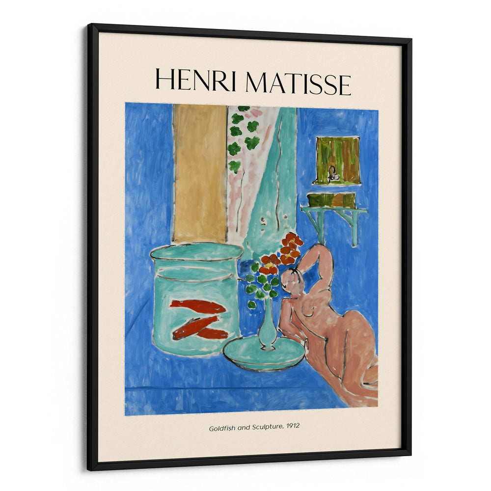 Goldfish and Sculpture, 1912 Framed Artwork - XS / Matte Paper / Rolled Art - Nook At You