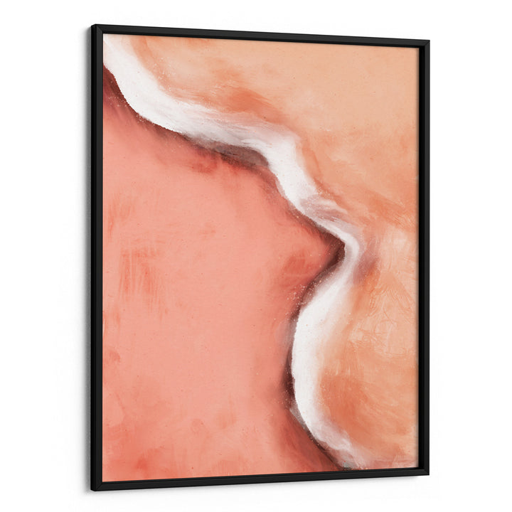 Peachy Wave Landscape Art