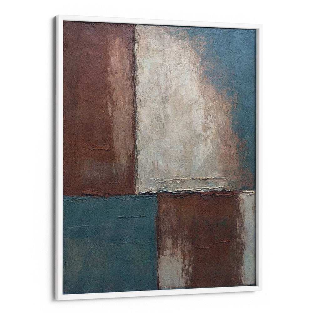 Lounge Abstract Painting-White Frame-Nook At You