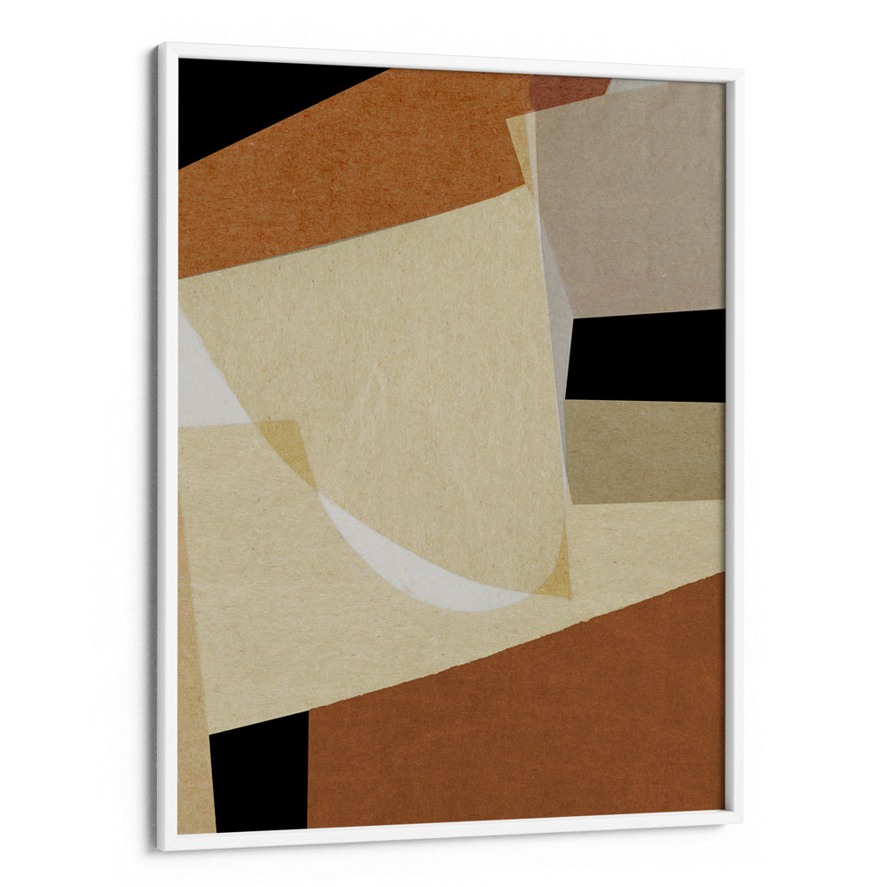 Terra Abstract Painting-White Frame-Nook At You
