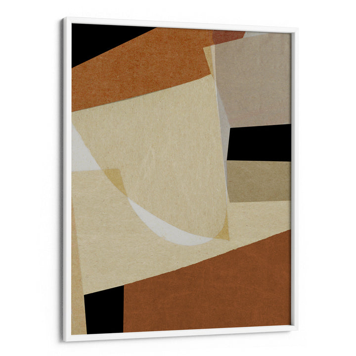 Terra Abstract Painting-White Frame-Nook At You