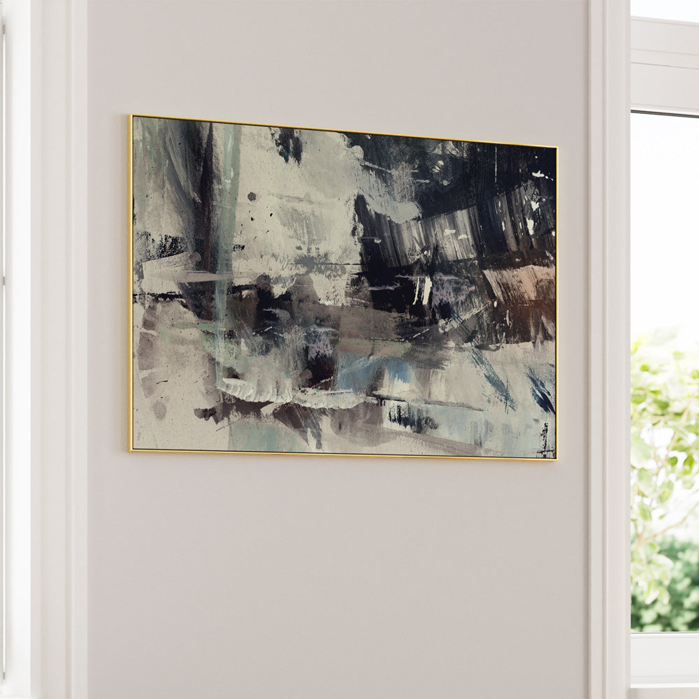 Crowded Abstract Artwork-Rolled Art-Nook At You