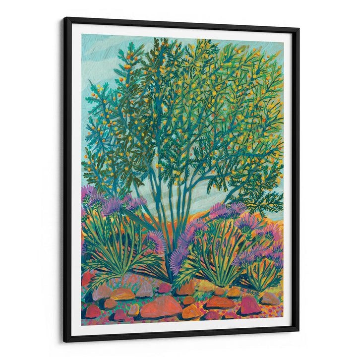 Tranquil Treetops Landscape Art