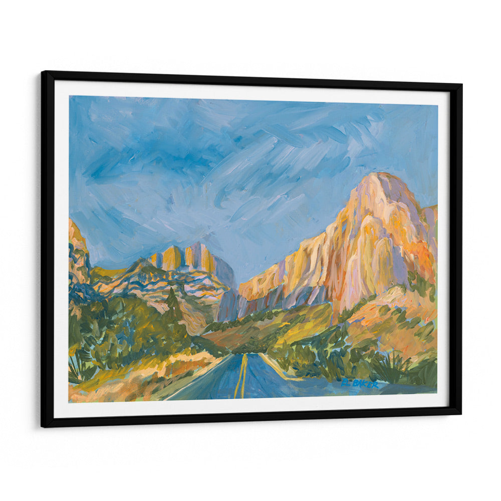 Watercolour Journey Landscape Wall Art Painting Scenery Painting