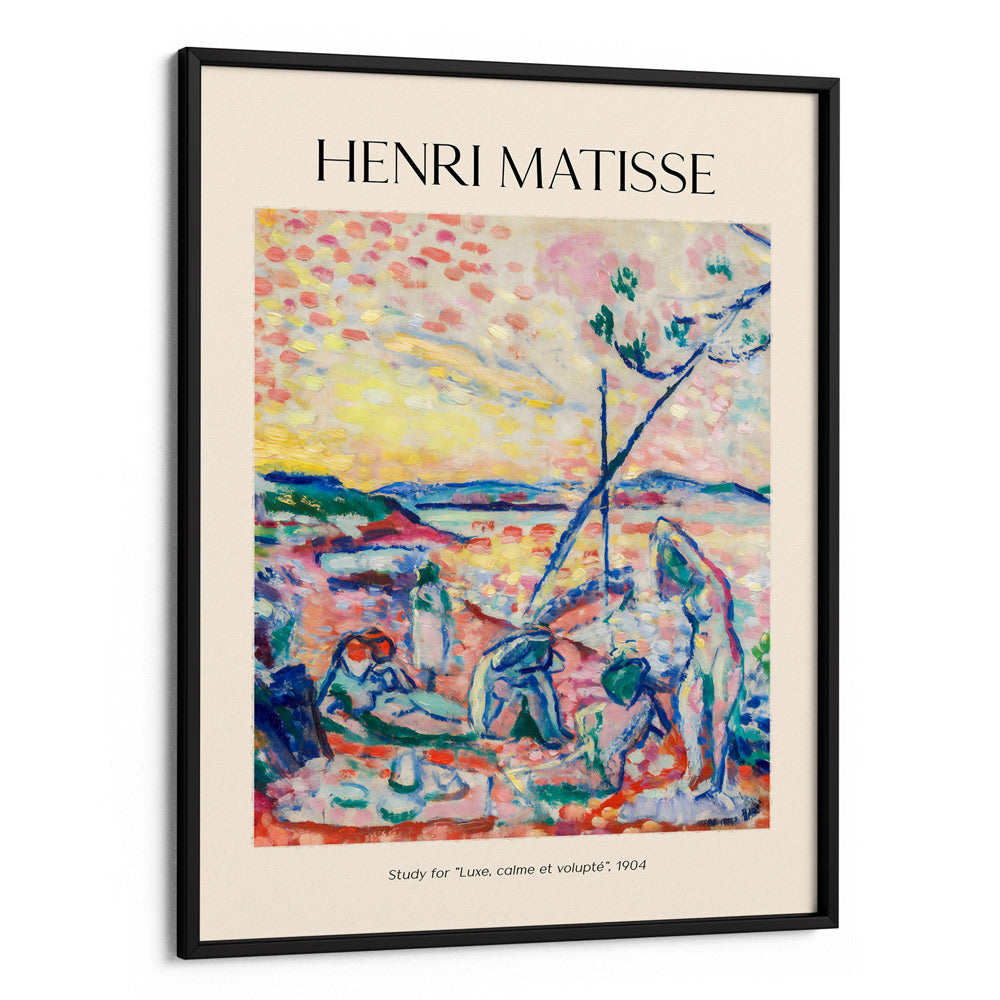 HENRI MATISSE - Study for Luxe, calme et volupté, 1904 Famous Painting - XS / Matte Paper / Rolled Art - Nook At You