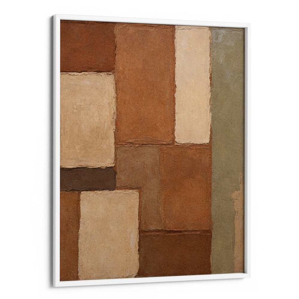 Arcilla Abstract Painting-White Frame-Nook At You