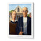 Grant Wood - American Gothic Art Print