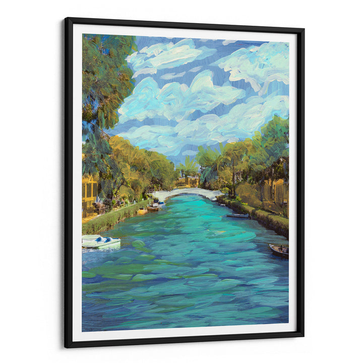 Canal Vision Art Landscape Painting