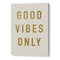 Good Vibes Only 2 Canvas Wall Art Print