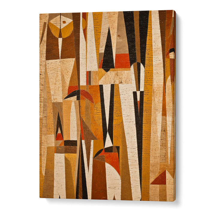 Mosaic Nature Abstract Painting-Rolled Art-Nook At You