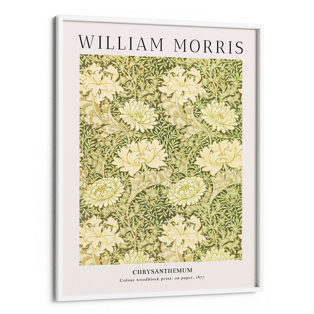 William Morris - Chrysanthemum Exhibition Poster - XS / Matte Paper / Rolled Art - Nook At You