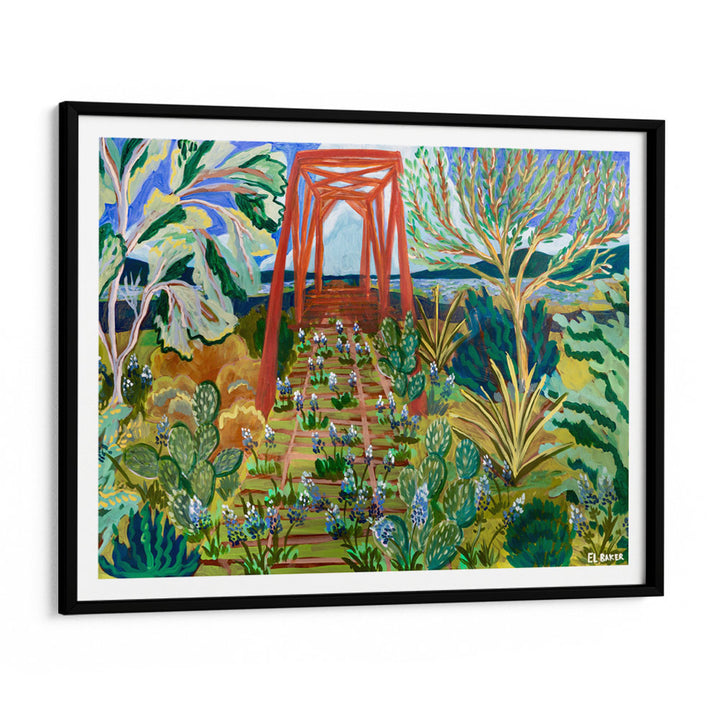 Sarah's Bridge Nature Canvas Paintings