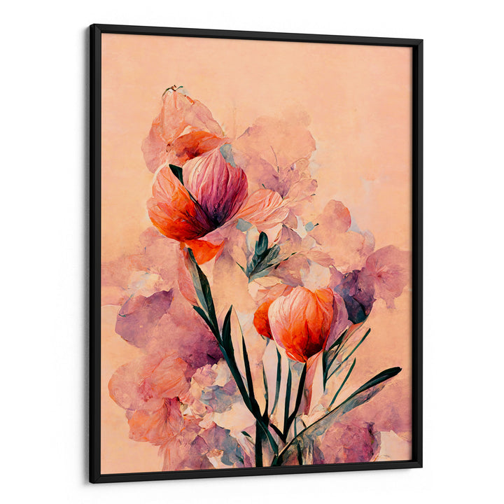 Abstract Coral Flowers