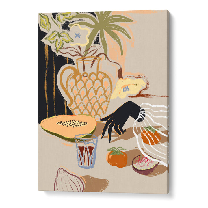 Fruitful Spread Boho Art Painting