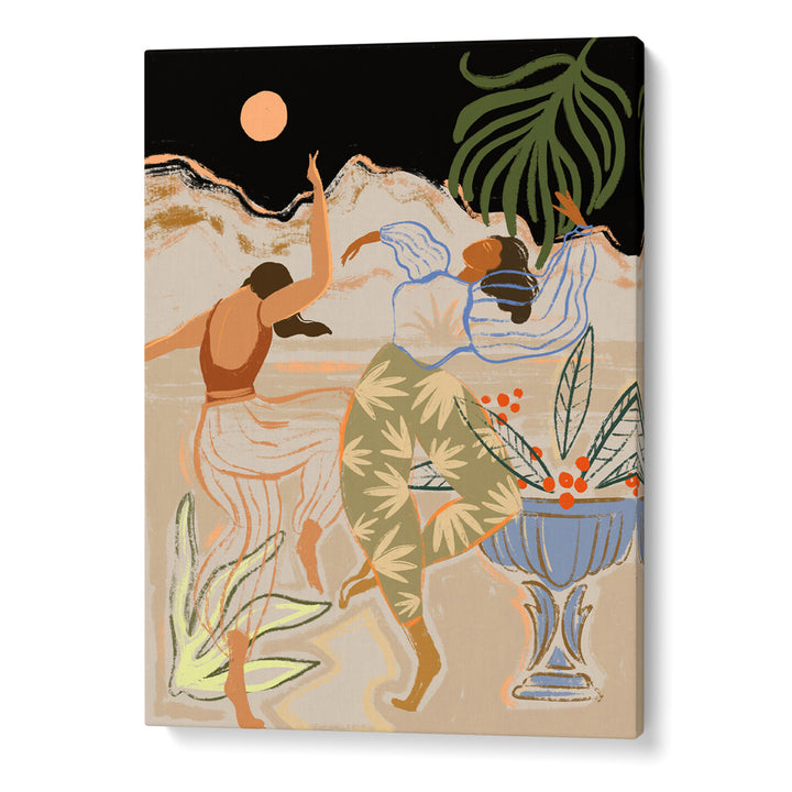 Moon light dance Landscape Art