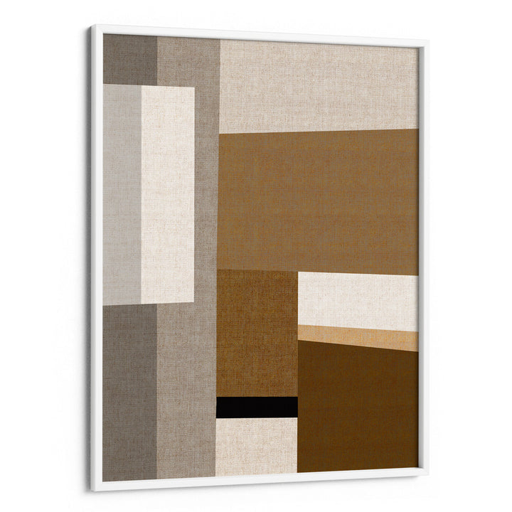 Mod Abstract Painting-White Frame-Nook At You