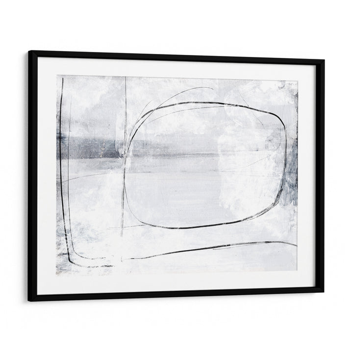 Mood By Dan Hobday Abstract Artwork-Black Frame With Mount-Nook At You