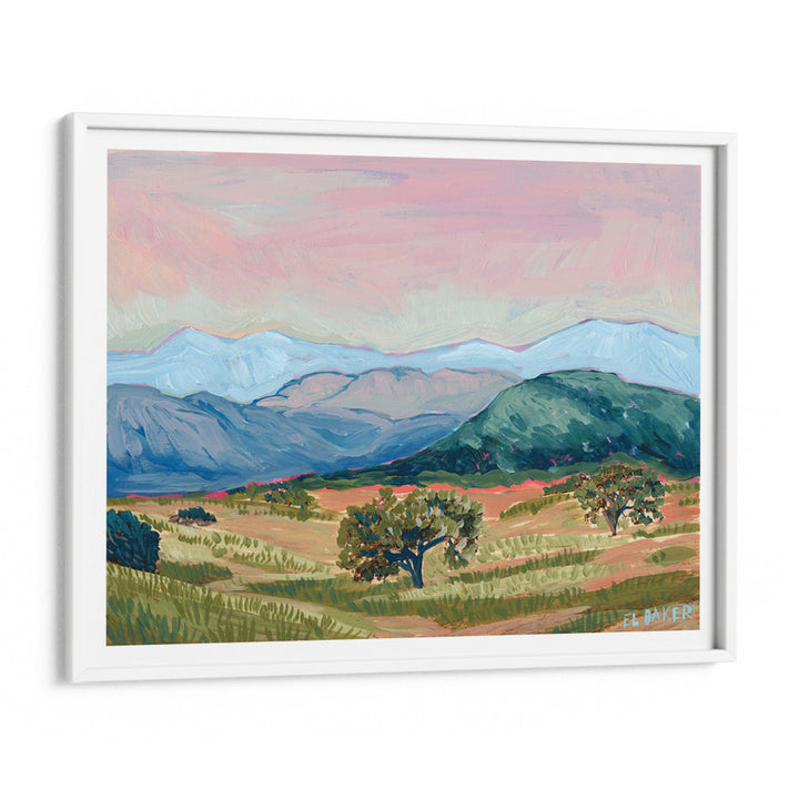 Blush Skies Nature Canvas Paintings