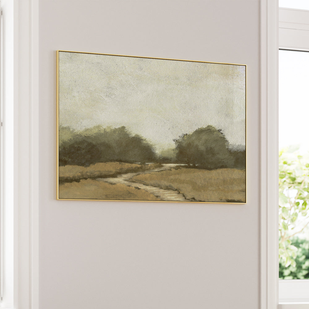 Delight Nature Canvas Paintings-Gold Metal Frame-Nook At You