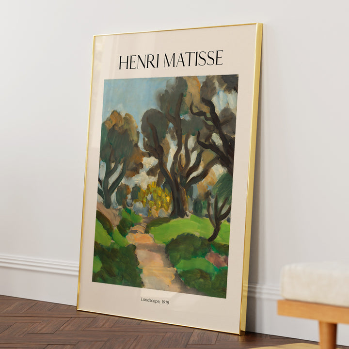 Landscape, 1918 Scenery Wall Art Painting