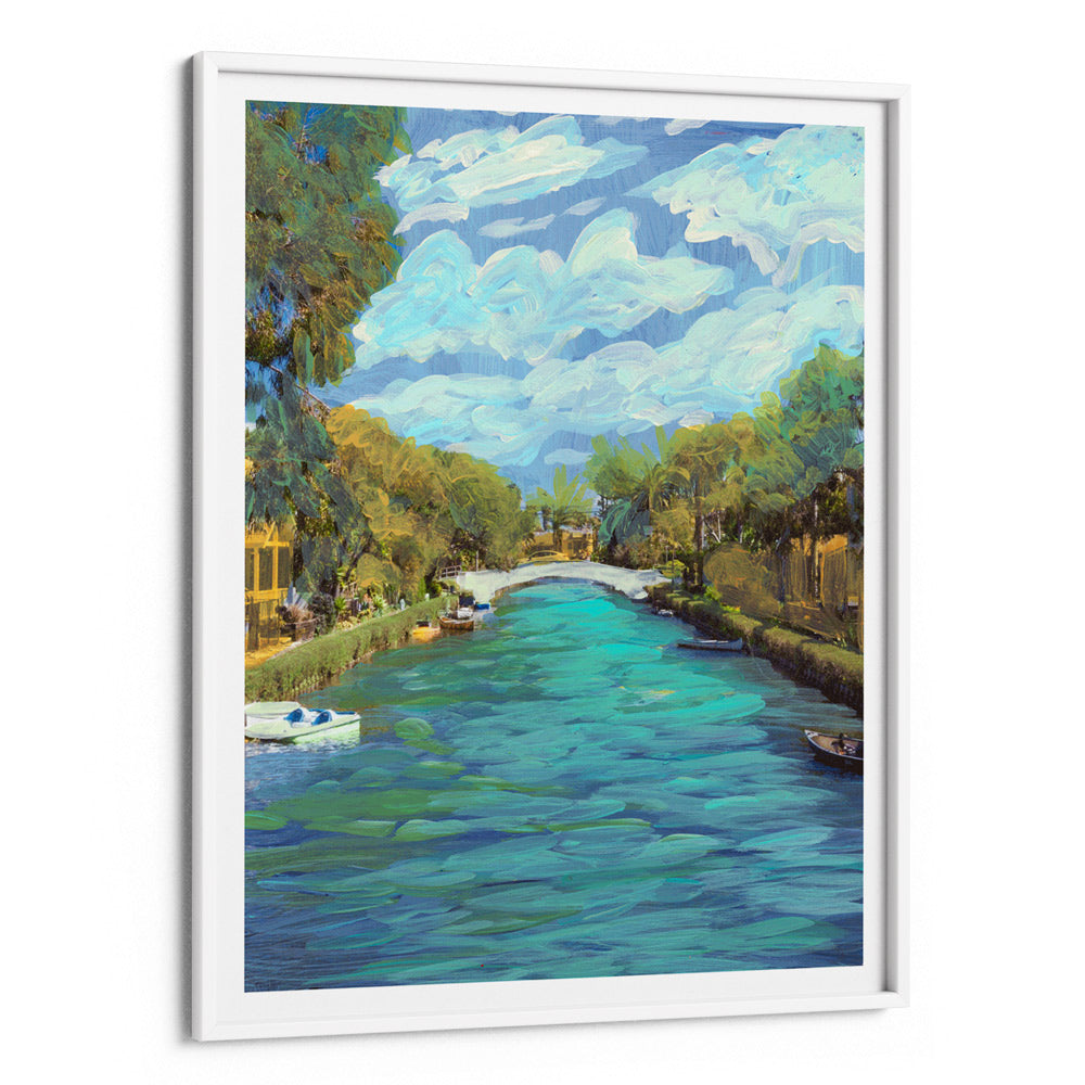 Canal Vision Art Landscape Painting