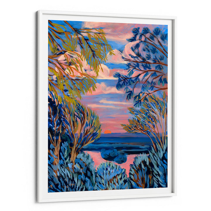 Verdant Vista Landscape Wall Art Painting Scenery Painting
