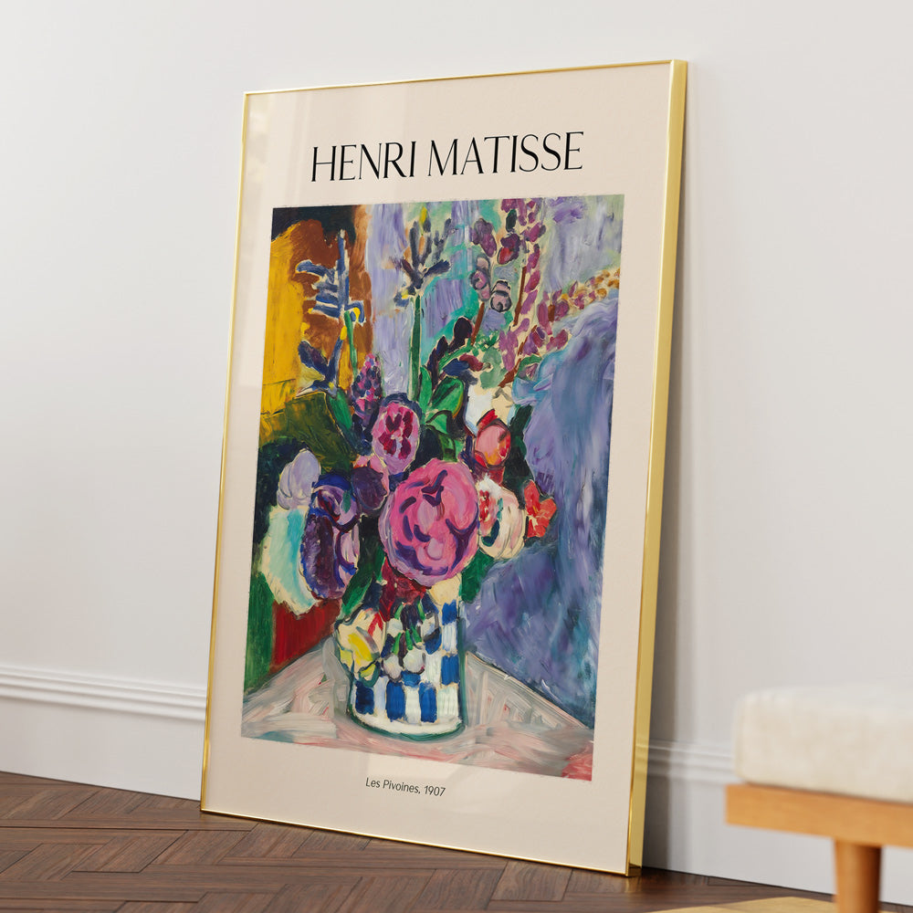 Les Pivoines, 1907 - XS / Matte Paper / Rolled Art - Nook At You